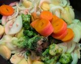 簡単★昼食！ケチャップソイソースカレー作り方5写真