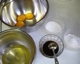 取り扱い注意☆米粉でモカロール☆作り方1写真