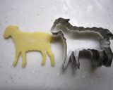 型抜き用クッキー生地。作り方8写真