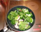 簡単青梗菜としいたけの中華風ソテー作り方3写真