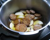 圧力鍋使用＊大根とさつま揚げの煮物＊作り方2写真