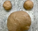 ＊□＊くま食パン＊□＊　ココアver作り方1写真