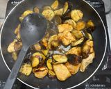 鶏胸肉となすの甘酢煮作り方3写真