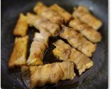 厚揚げの豚バラ巻き焼き作り方2写真