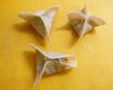 具材たっぷりピリ辛ソースde水餃子作り方5写真