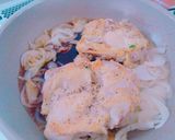 ＊新玉ねぎと豆苗の和風チキンステーキ＊作り方5写真