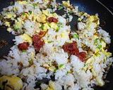 いかなごのくぎ煮と梅干しの炒飯作り方4写真