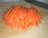 にんじんの和え物作り方1写真