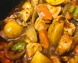 レトルト●からめてしあげる卵チキンカレー作り方3写真
