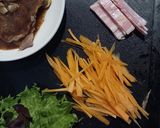 水煮大豆の金平作り方1写真
