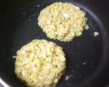 春キャベツとツナのヘルシーお好み焼き風丼作り方6写真