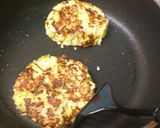 春キャベツとツナのヘルシーお好み焼き風丼作り方7写真