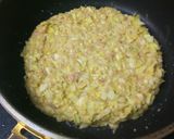 春キャベツとツナのヘルシーお好み焼き風丼作り方9写真