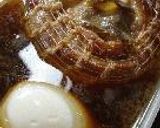 丸くてでっかい「ラーメンチャーシューと一緒にねかせる半熟ゆで卵」作り方6写真
