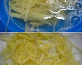 ✿カリカリ梅とじゃが芋のかき揚げ✿作り方1写真