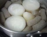 ✿ふろふき大根♬ピリカラ蒟蒻一緒煮✿作り方2写真