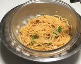 キハダマグロとセロリのタルタル冷製パスタ作り方18写真