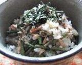 ツナと山菜の炊き込みご飯。作り方5写真