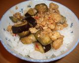 鶏ひき肉とナスの甘辛炒め作り方8写真