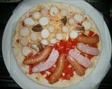 超簡単！　トッピングだけのピザ☆作り方2写真