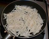 大根の皮のきんぴら作り方2写真