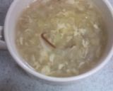 白菜と卵のとろとろ中華スープ♪作り方5写真