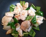 簡単今夜の夕飯！ピーマン鶏ささみ生姜焼き作り方7写真