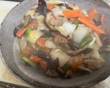 キクラゲ入り白菜の中華炒め作り方6写真