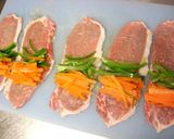 焼肉のたれで、簡単肉巻き❤作り方2写真