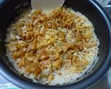具入りラー油を使ったおいしい炊き込みご飯作り方5写真