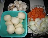 ふんわりチキンボールのホワイトシチュー作り方2写真