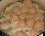 ふんわりチキンボールのホワイトシチュー作り方9写真
