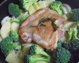 チキンと野菜の簡単グリル作り方5写真