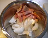 フライドポテトの酢っぱ炒め作り方1写真