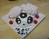 シフォンのバースデイケーキ作り方8写真