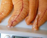 魚の卵の大根巻き煮作り方1写真
