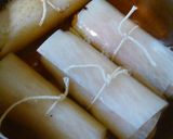 魚の卵の大根巻き煮作り方5写真