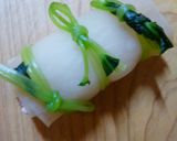 魚の卵の大根巻き煮作り方6写真