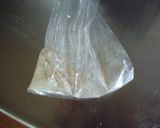 洗い物無し！ポリ袋で作るきなこクッキー作り方1写真