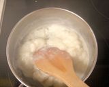 ぷるんぷるん＊苺ミルクのわらび餅＊作り方4写真