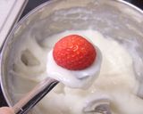 ぷるんぷるん＊苺ミルクのわらび餅＊作り方6写真