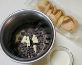 タルト型不要　小さな生チョコタルト⁉️作り方1写真