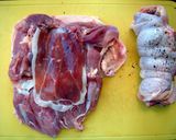 鶏肉のバスク風煮込み作り方1写真