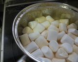 マシュマロを溶かして【ミルクティムース】作り方3写真