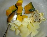 お弁当に♪マヨ好き必見★イモイモさん★作り方3写真