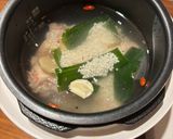 #疲れ改善メニュー　圧力鍋で参鶏湯スープ作り方4写真
