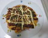 野菜たっぷりお好み焼き作り方5写真
