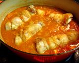 鶏肉のバスク風煮込み作り方10写真
