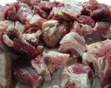 お肉やわらか♪牛筋カレー作り方1写真