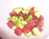 *アボカドとマグロの酢飯どんぶり*作り方3写真